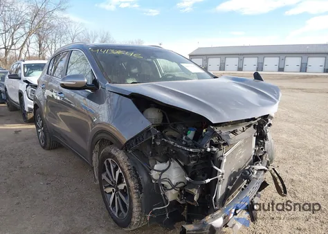 2017 Kia Sportage Ex from USA, damaged, VIN KNDPN3AC0H7183221